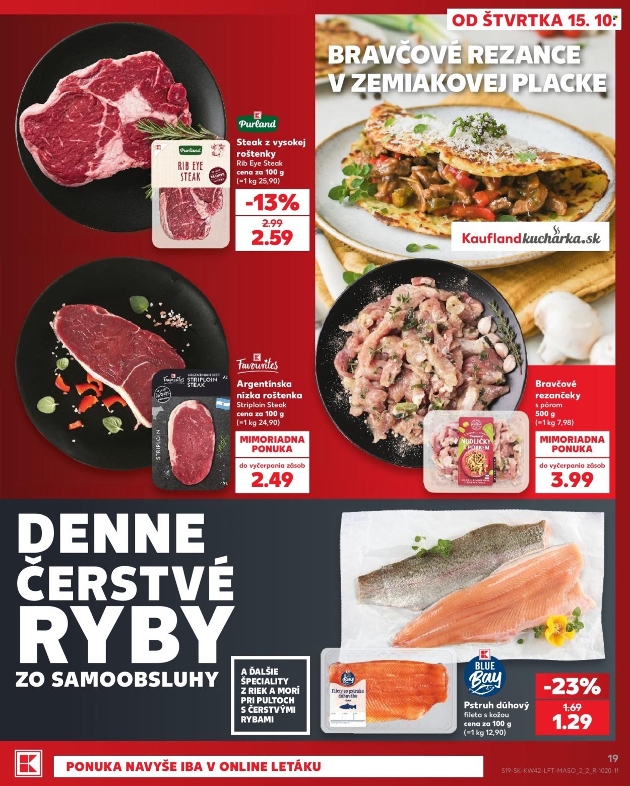 KAUFLAND leták - Od štvrtka 15.10.2026