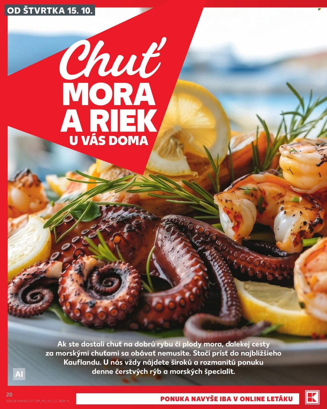 KAUFLAND leták - Od štvrtka 15.10.2026