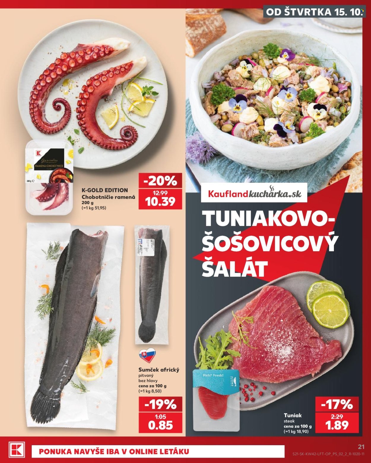 KAUFLAND leták - Od štvrtka 15.10.2026