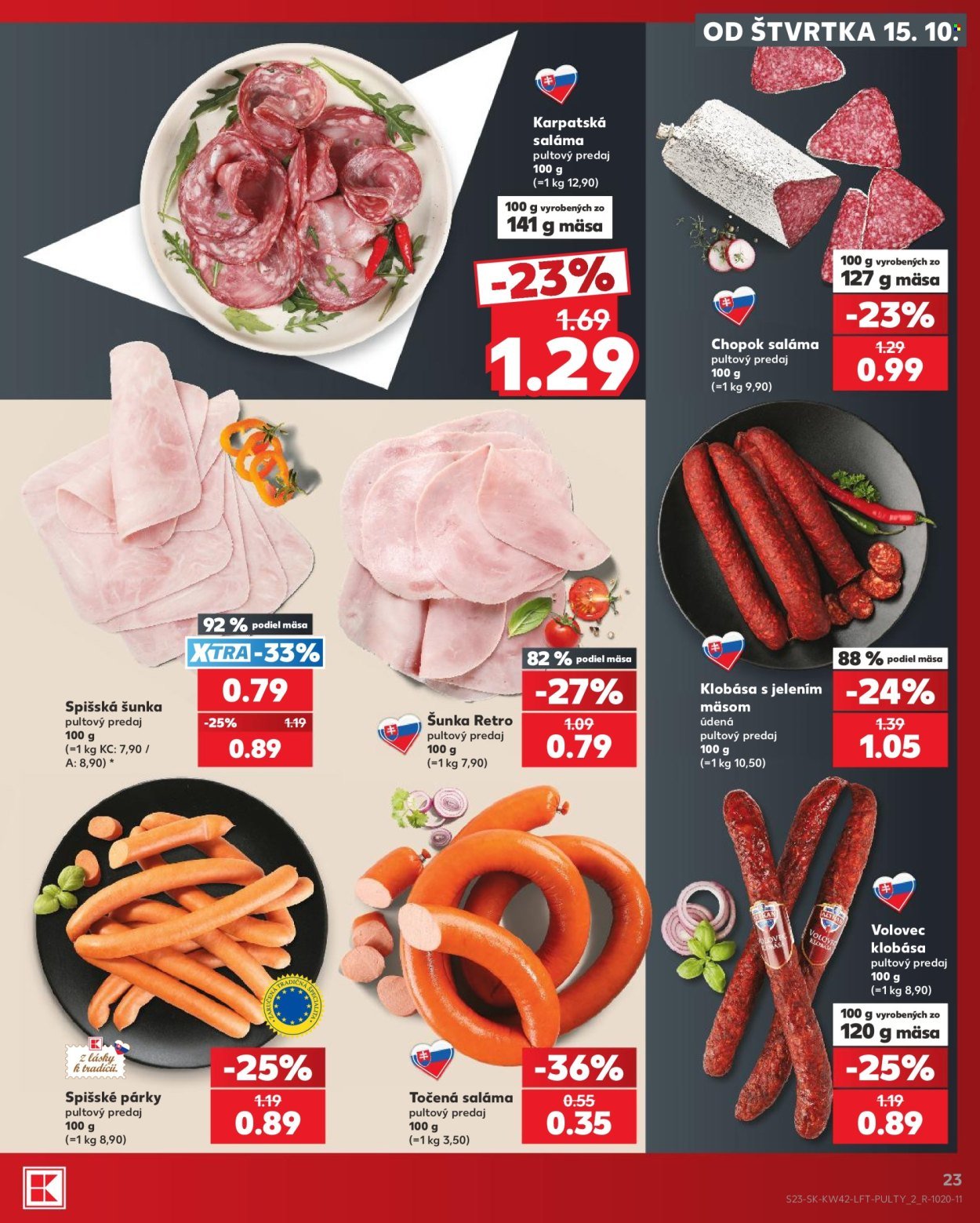 KAUFLAND leták - Od štvrtka 15.10.2026
