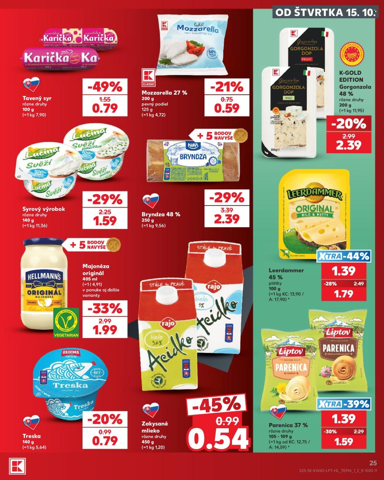 KAUFLAND leták - Od štvrtka 15.10.2026
