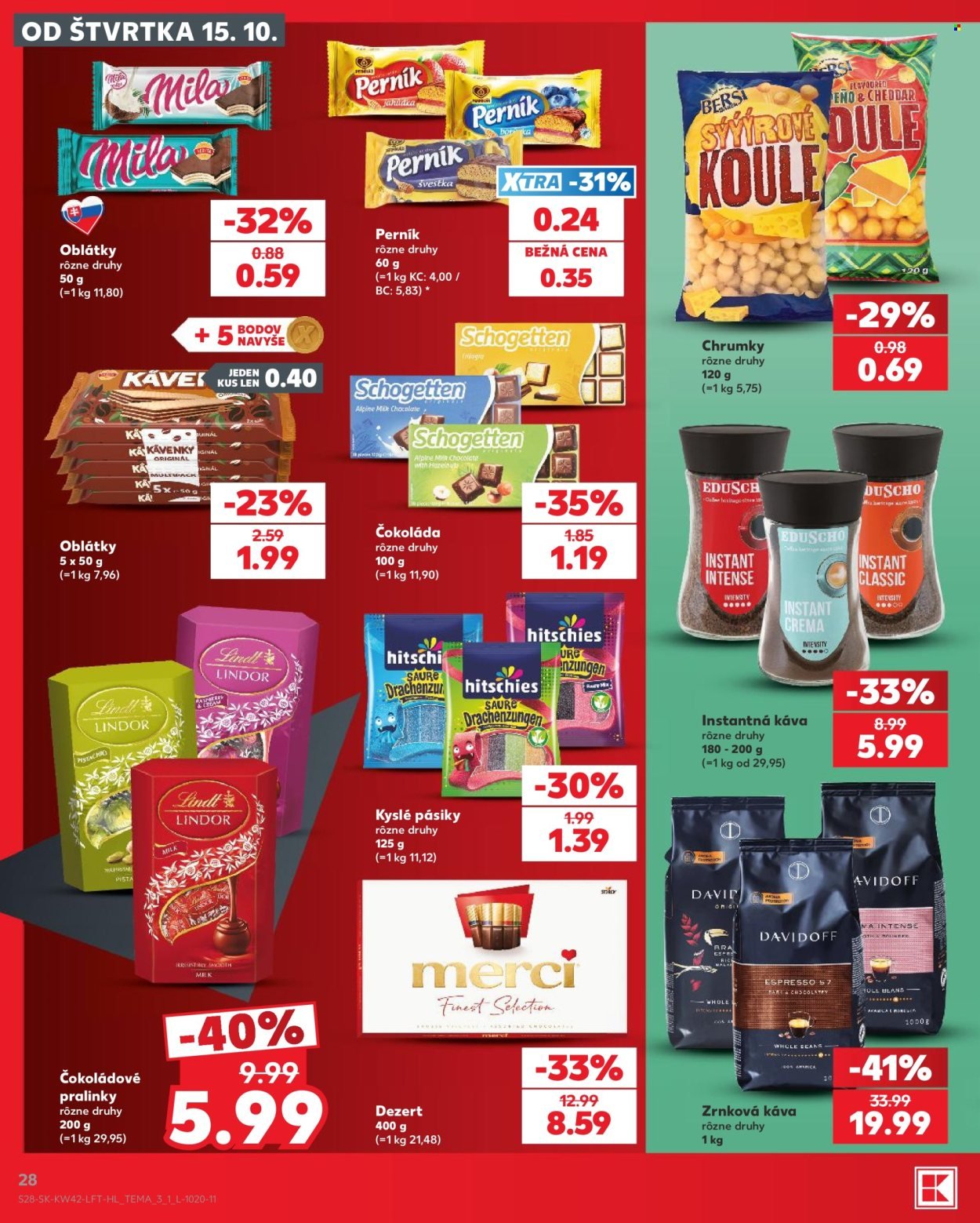 KAUFLAND leták - Od štvrtka 15.10.2026