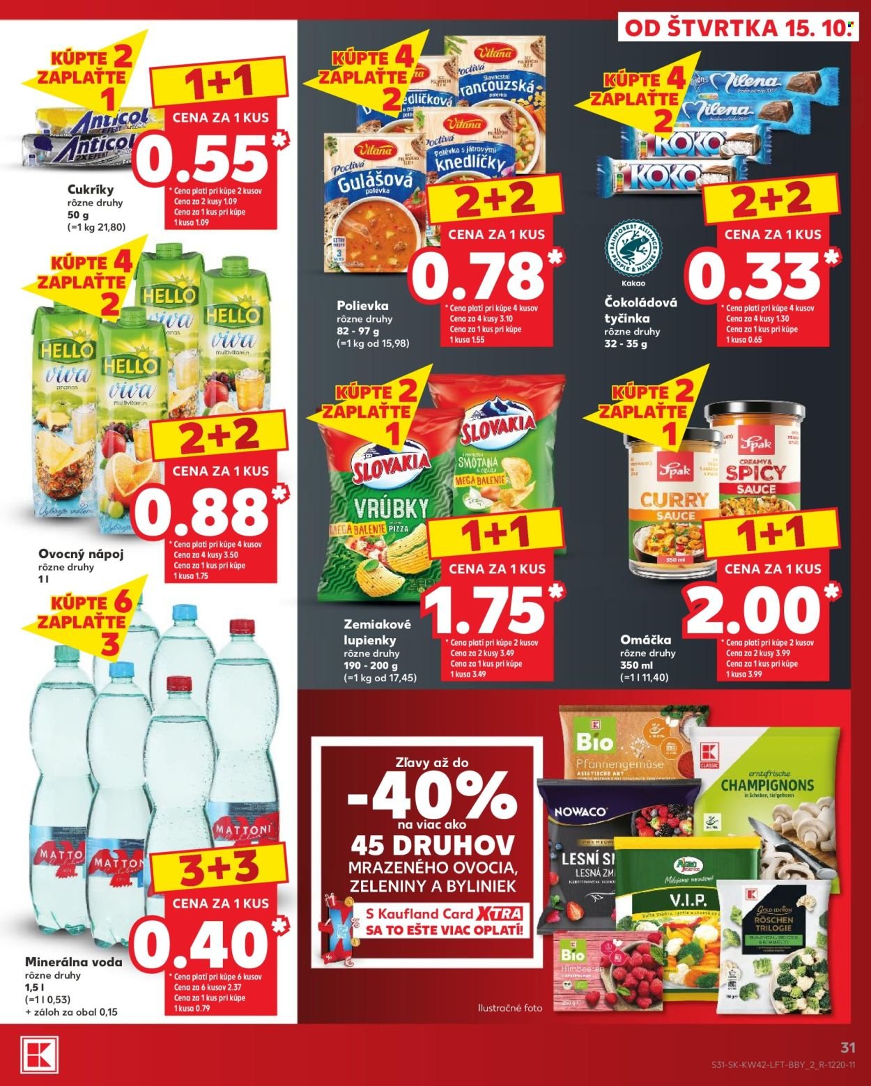 KAUFLAND leták - Od štvrtka 15.10.2026