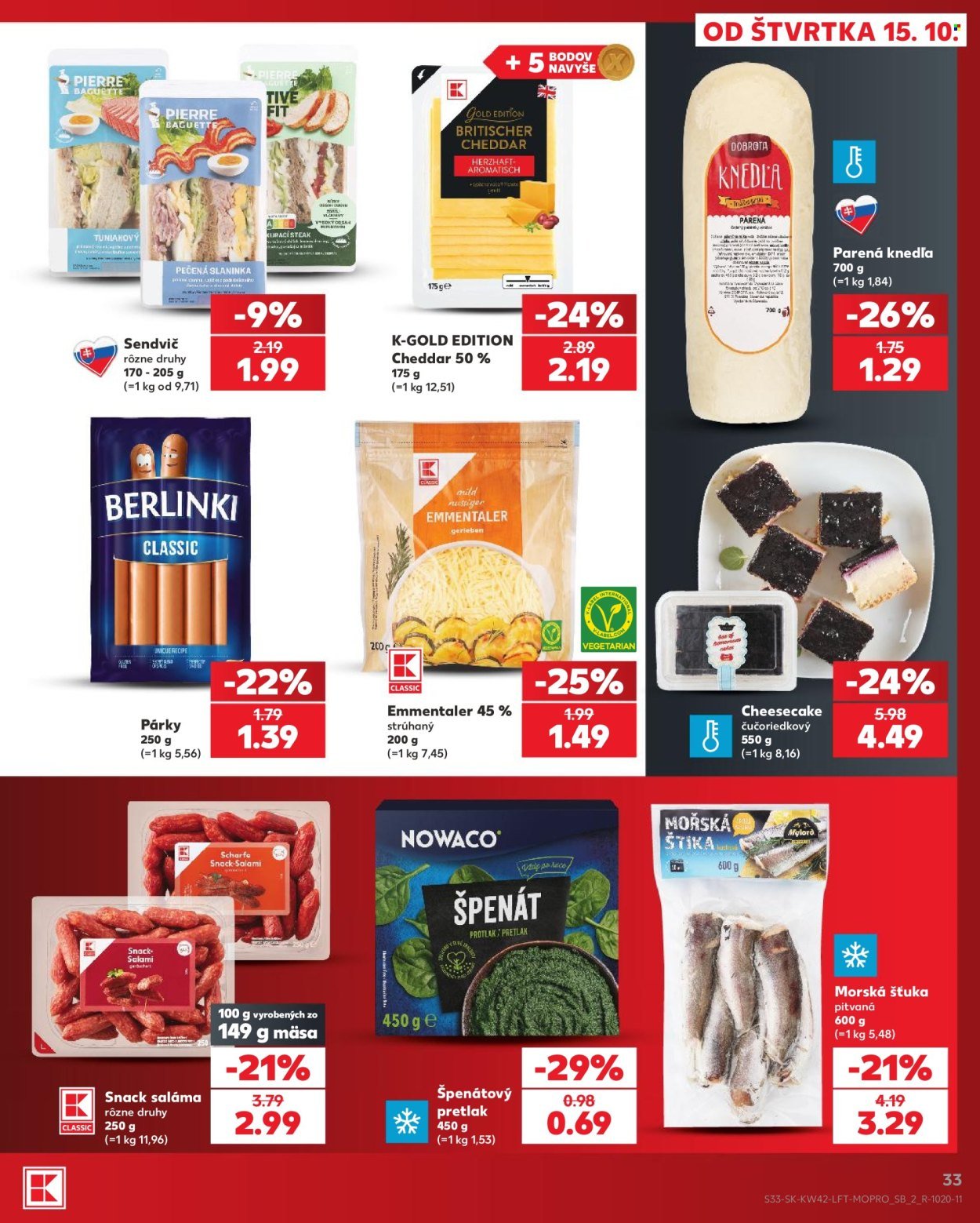 KAUFLAND leták - Od štvrtka 15.10.2026