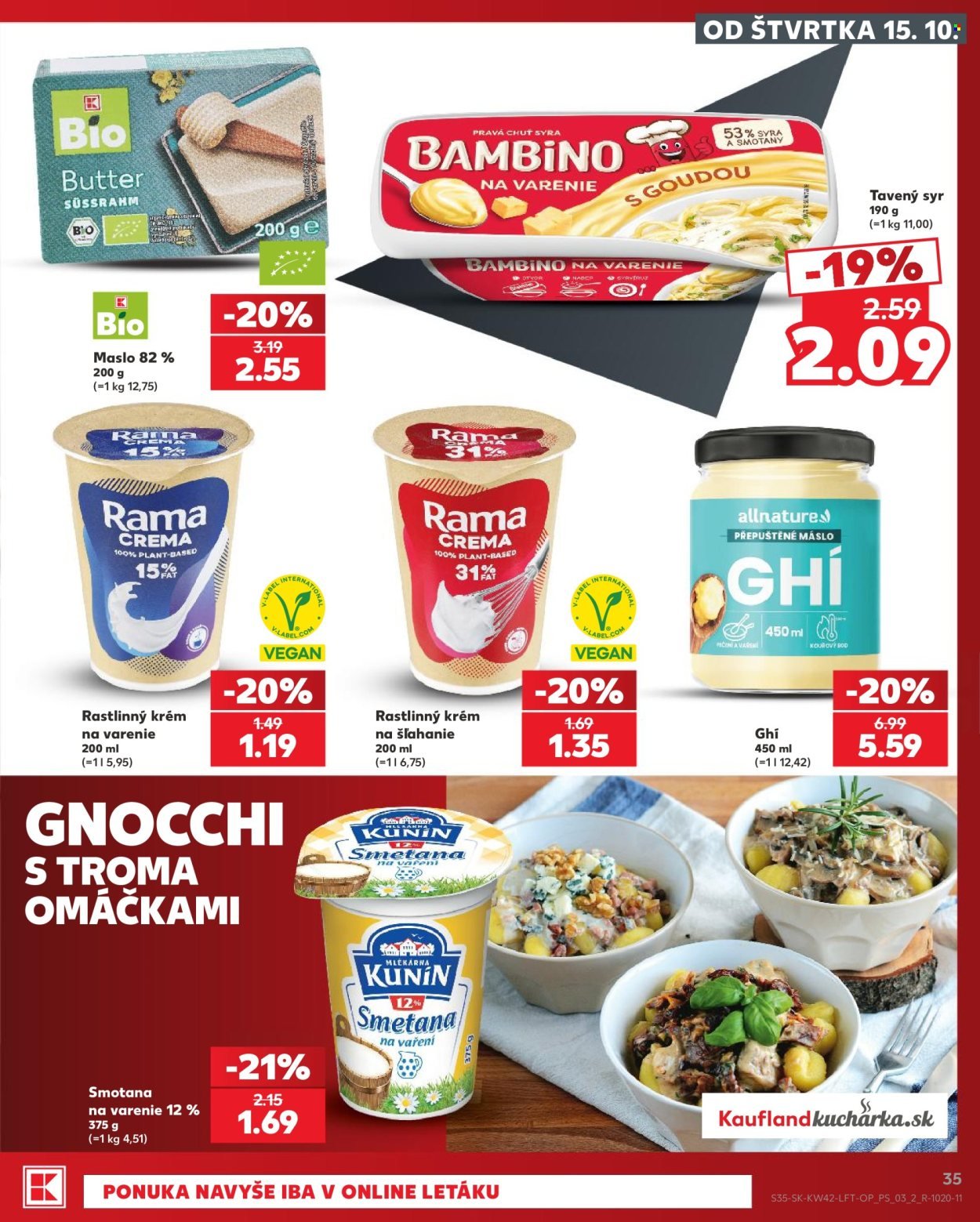 KAUFLAND leták - Od štvrtka 15.10.2026