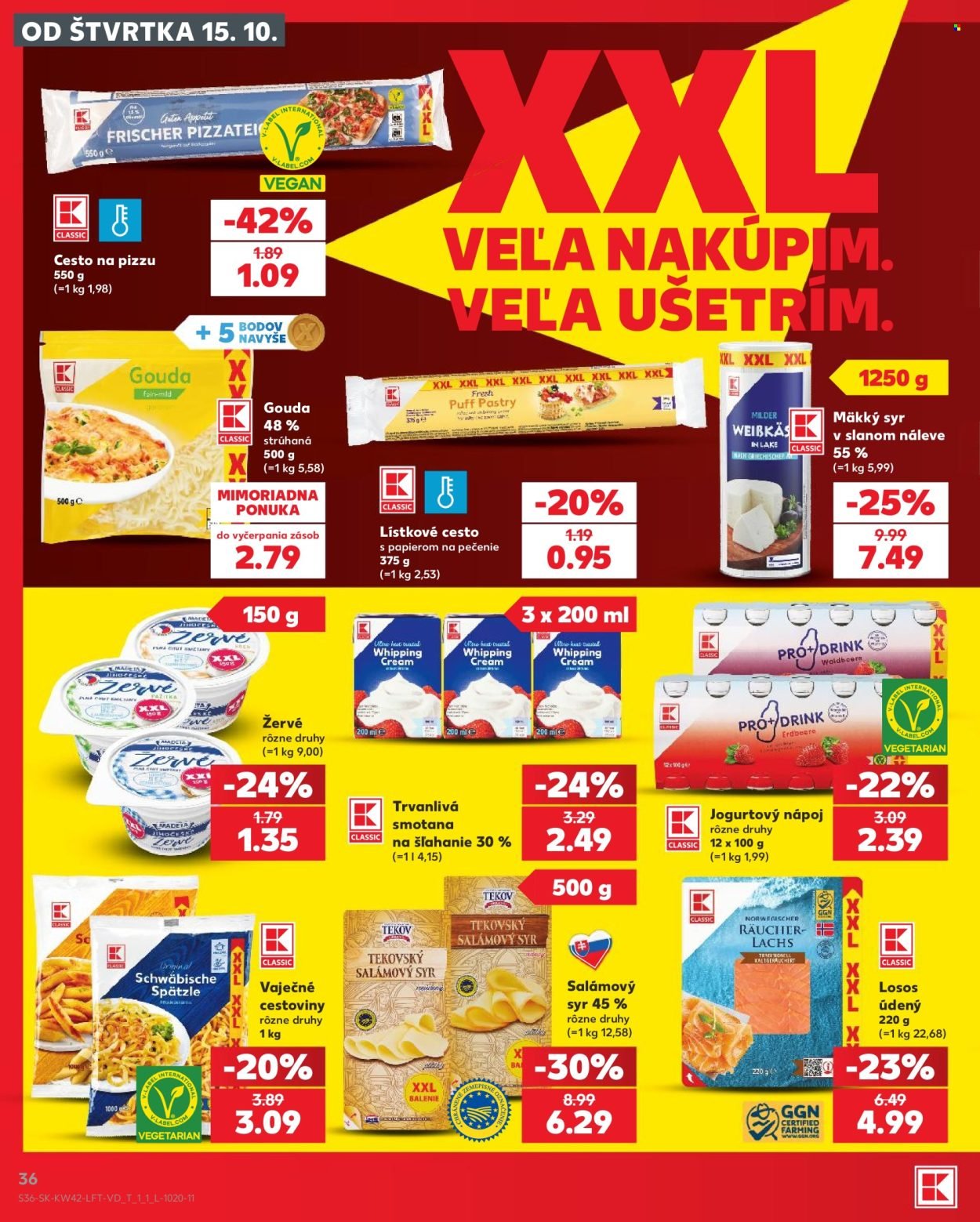 KAUFLAND leták - Od štvrtka 15.10.2026