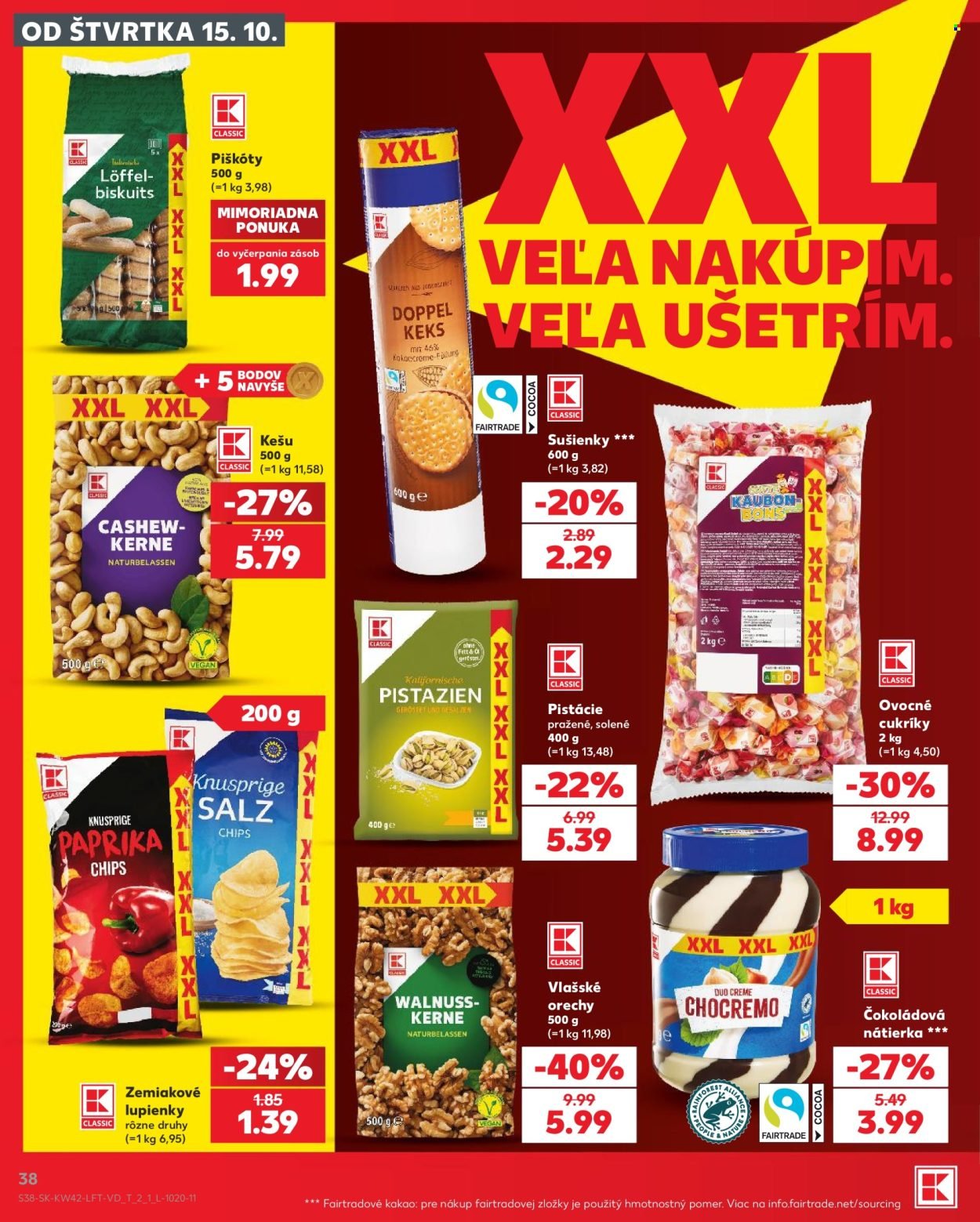 KAUFLAND leták - Od štvrtka 15.10.2026
