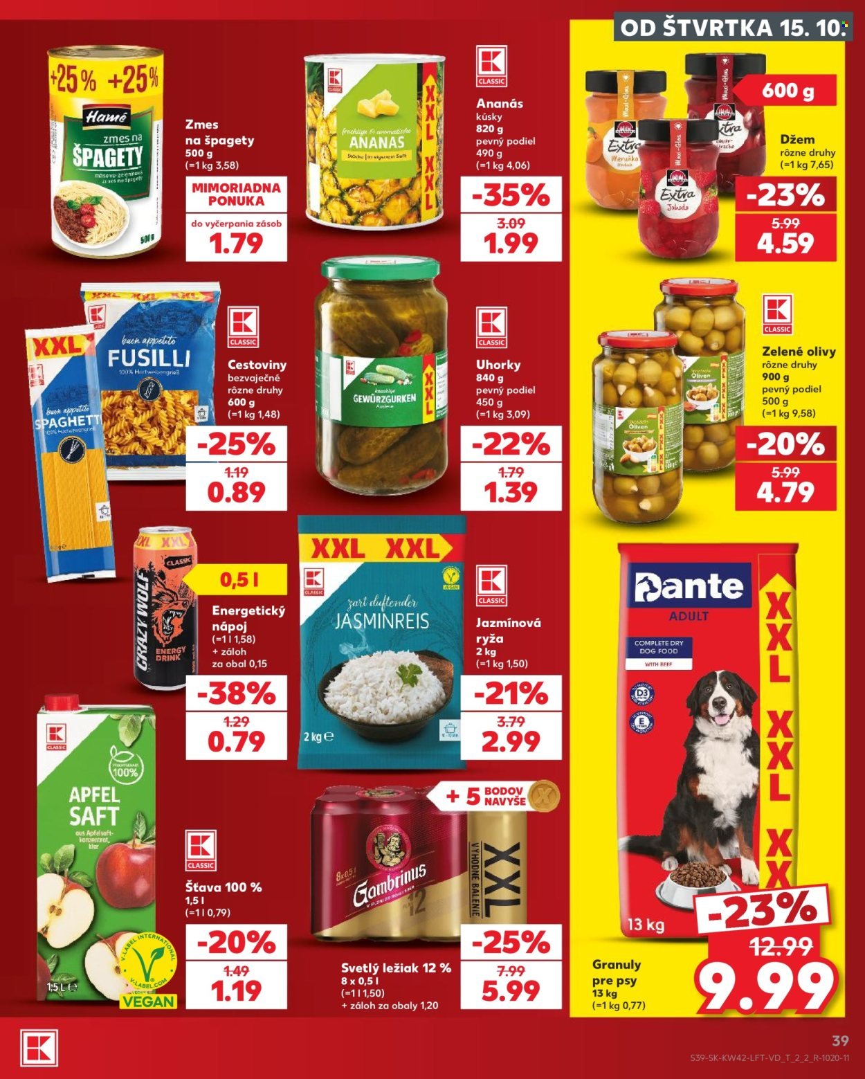 KAUFLAND leták - Od štvrtka 15.10.2026