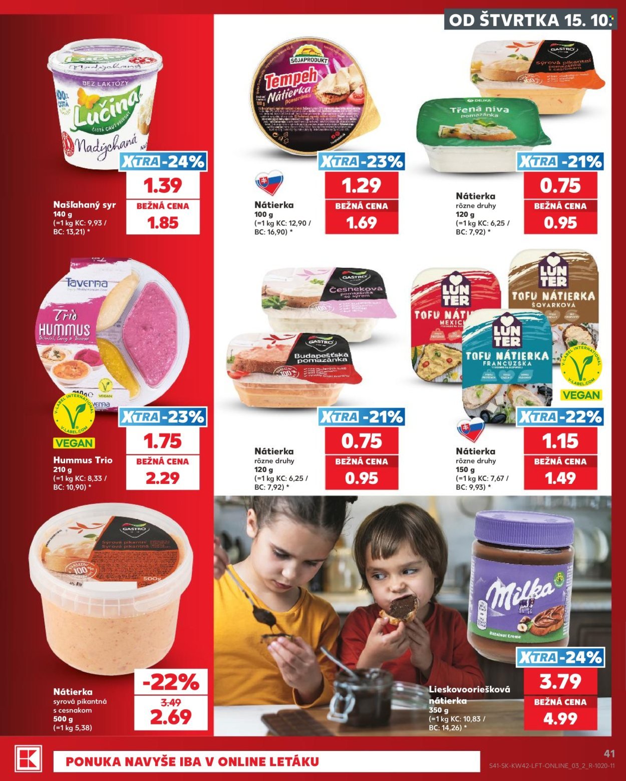 KAUFLAND leták - Od štvrtka 15.10.2026