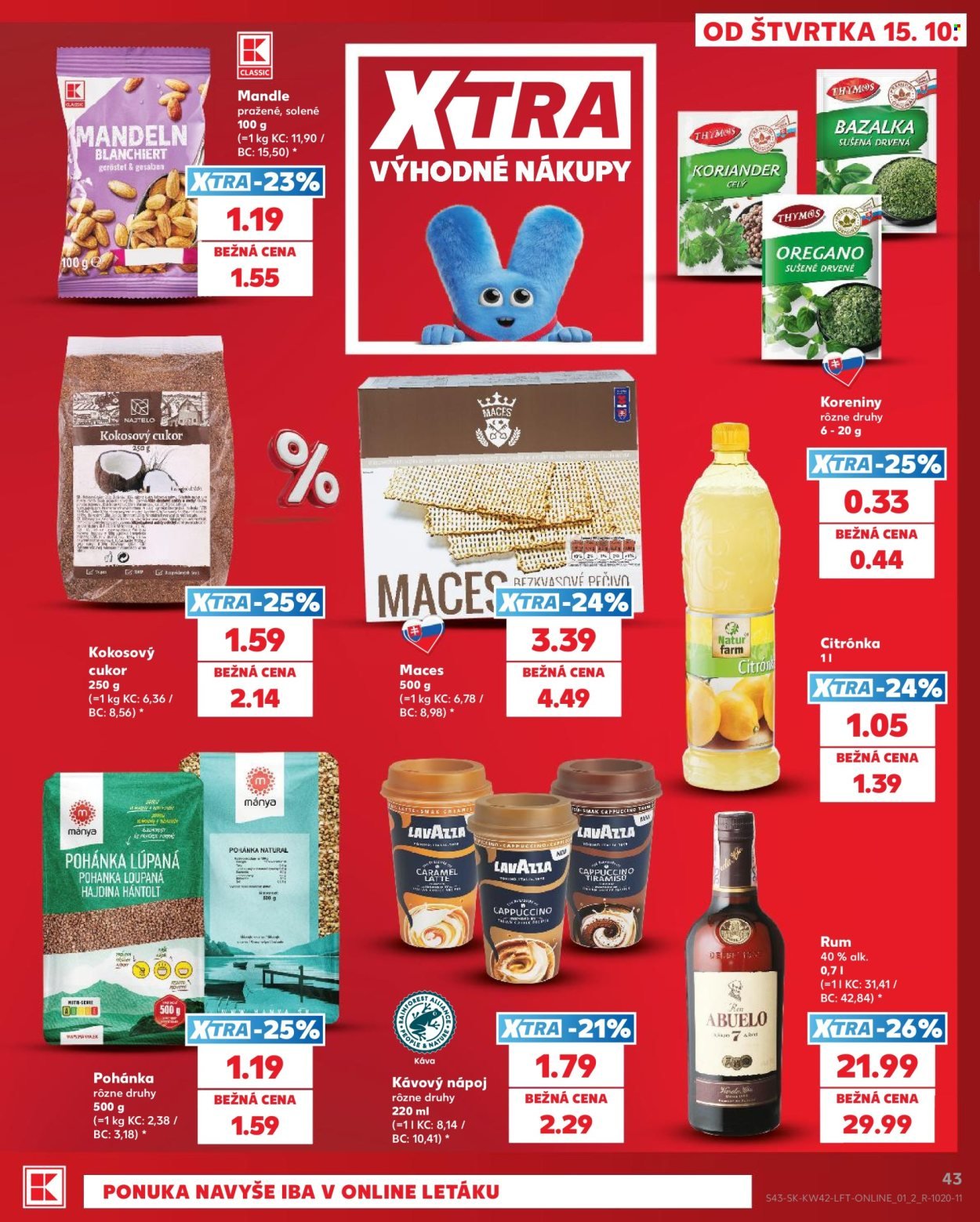 KAUFLAND leták - Od štvrtka 15.10.2026