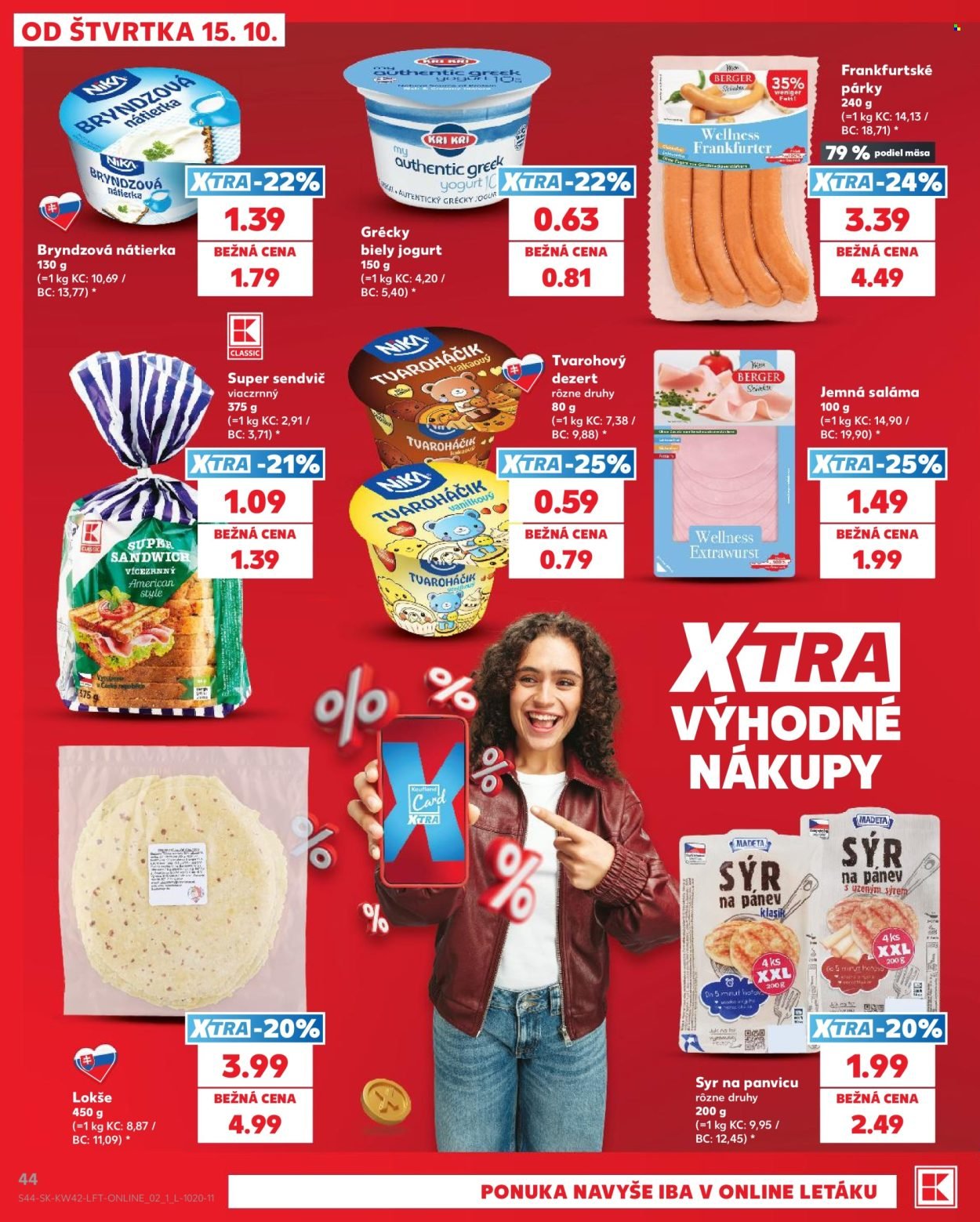 KAUFLAND leták - Od štvrtka 15.10.2026