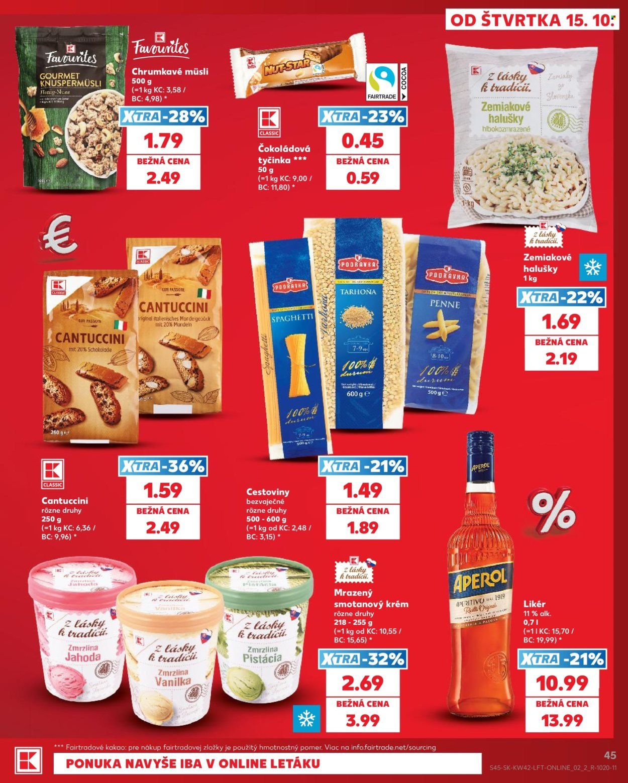 KAUFLAND leták - Od štvrtka 15.10.2026