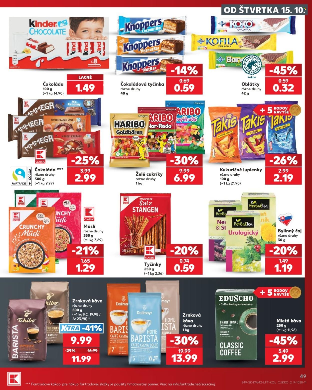 KAUFLAND leták - Od štvrtka 15.10.2026