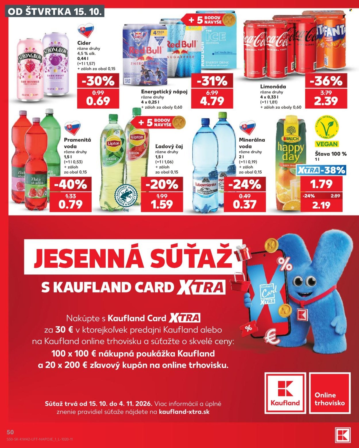 KAUFLAND leták - Od štvrtka 15.10.2026