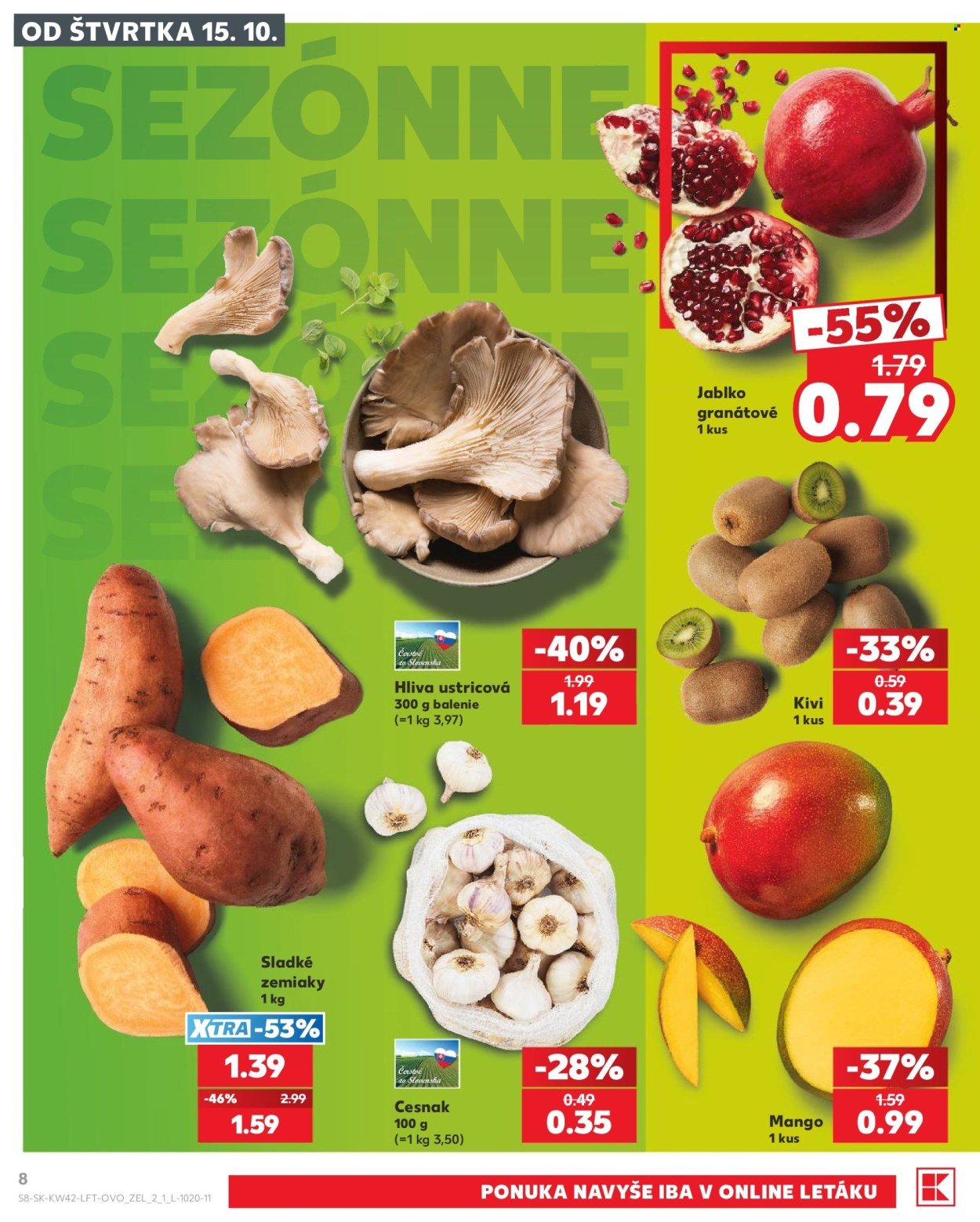 KAUFLAND leták - Od štvrtka 15.10.2026