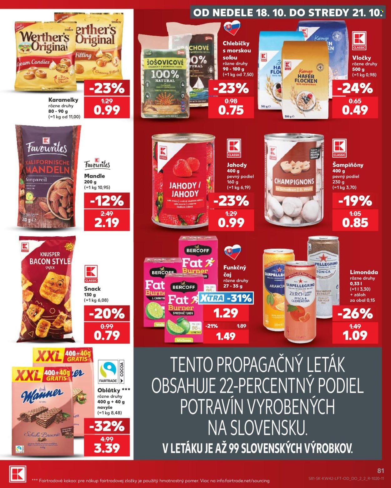 KAUFLAND leták - Od štvrtka 15.10.2026