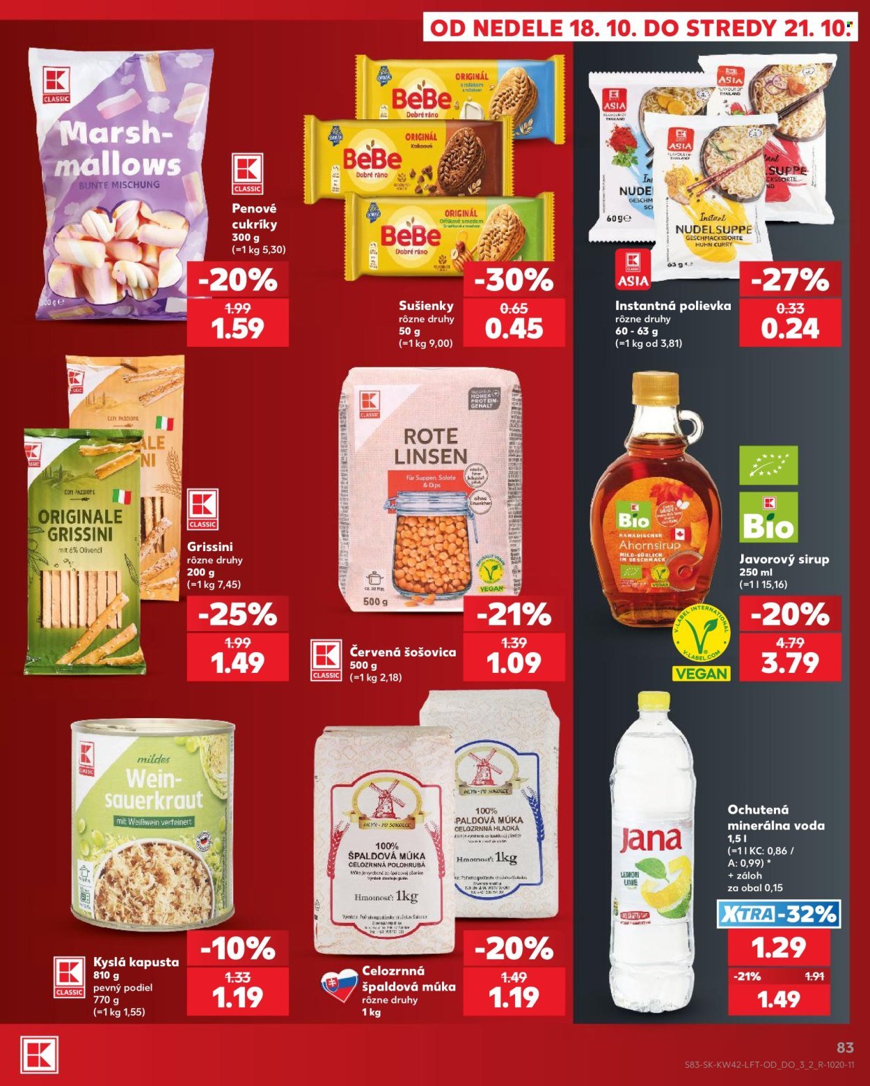 KAUFLAND leták - Od štvrtka 15.10.2026
