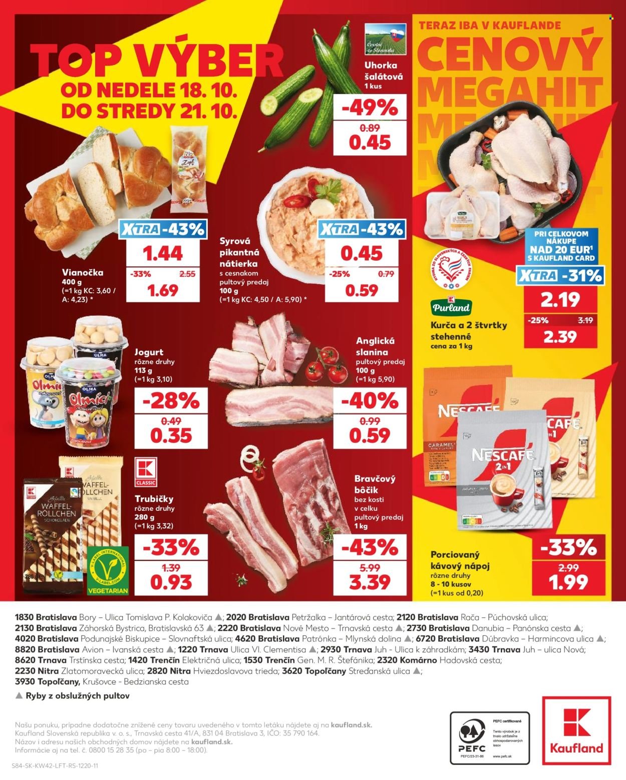 KAUFLAND leták - Od štvrtka 15.10.2026