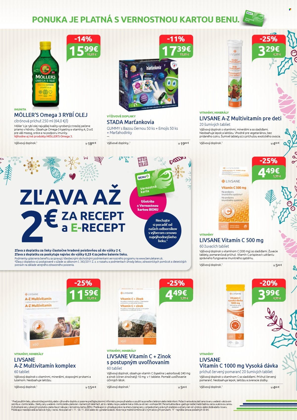 BENU LEKÁREŇ leták - Od soboty 1.11.2025 (2025-11-01 - 2025-11-30) | 10