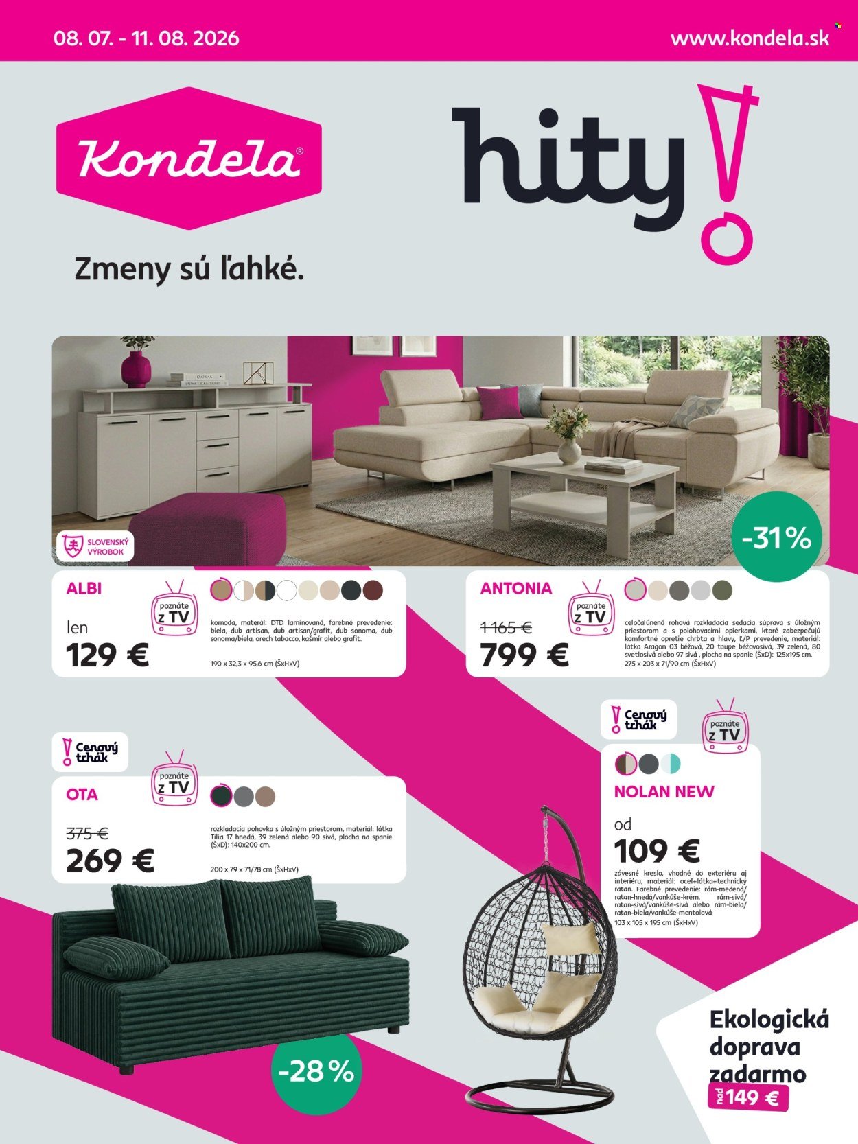 KONDELA leták - hity!