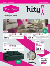 KONDELA leták - hity!