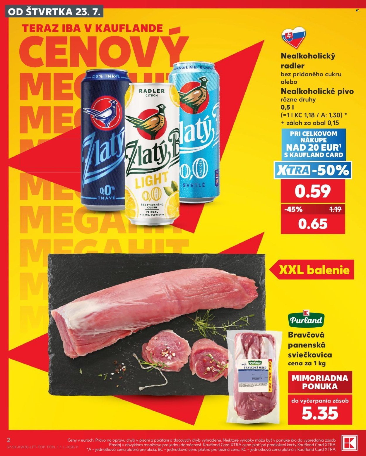 KAUFLAND leták - Od štvrtka 23.7.2026
