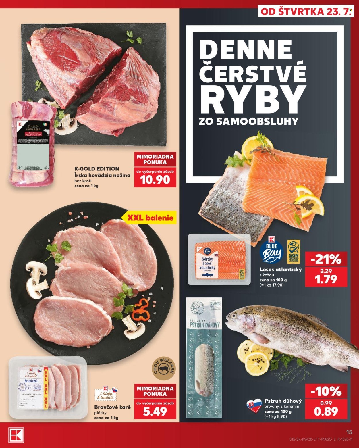 KAUFLAND leták - Od štvrtka 23.7.2026