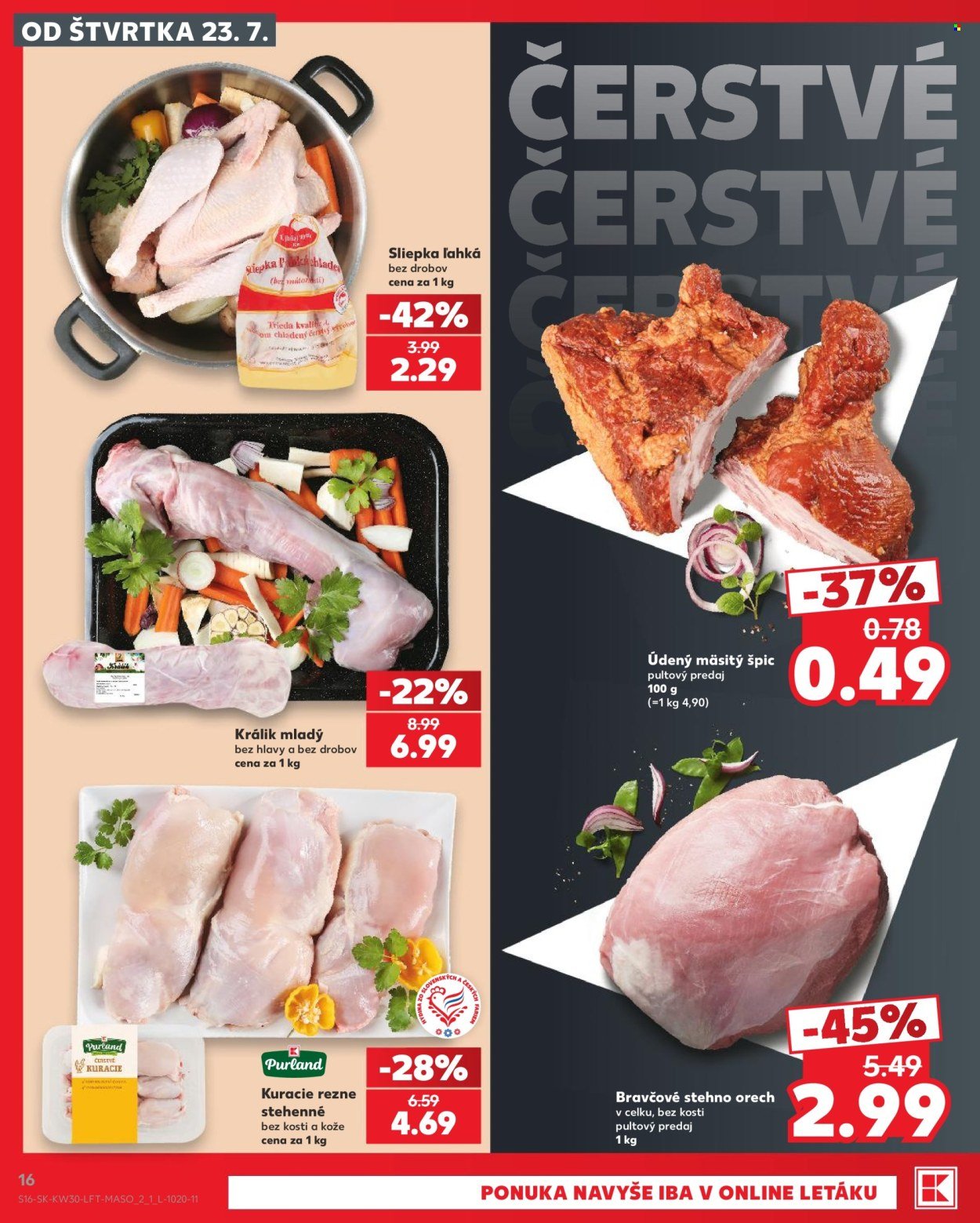 KAUFLAND leták - Od štvrtka 23.7.2026