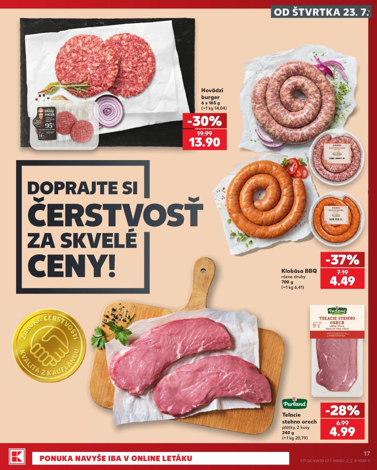 KAUFLAND leták - Od štvrtka 23.7.2026