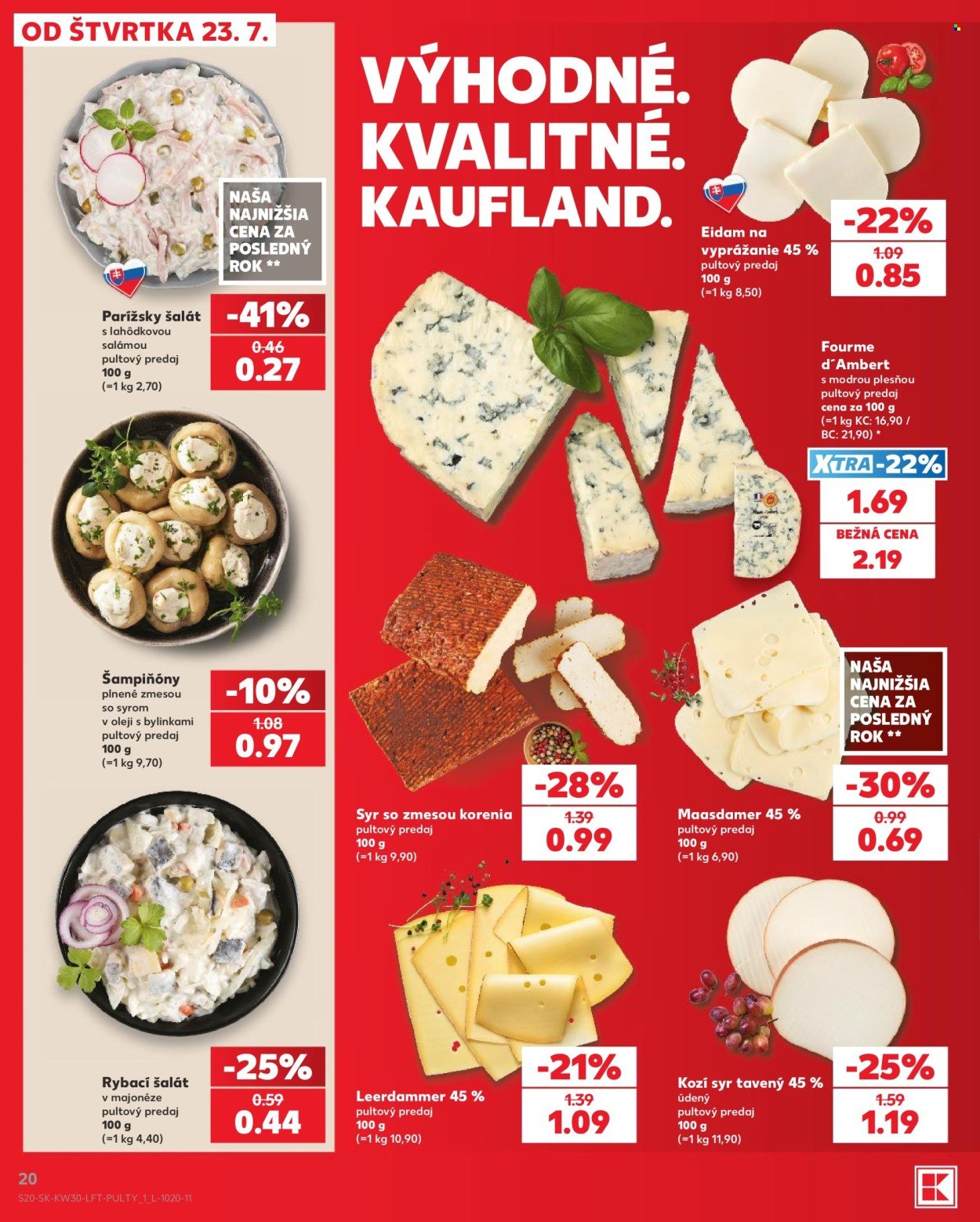KAUFLAND leták - Od štvrtka 23.7.2026