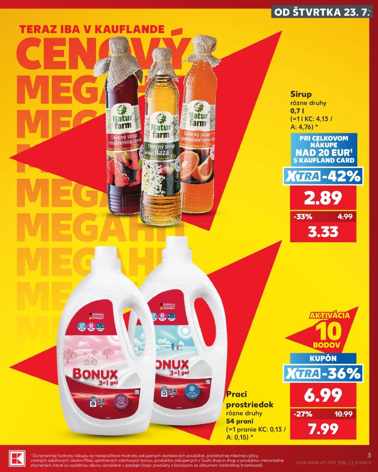 KAUFLAND leták - Od štvrtka 23.7.2026