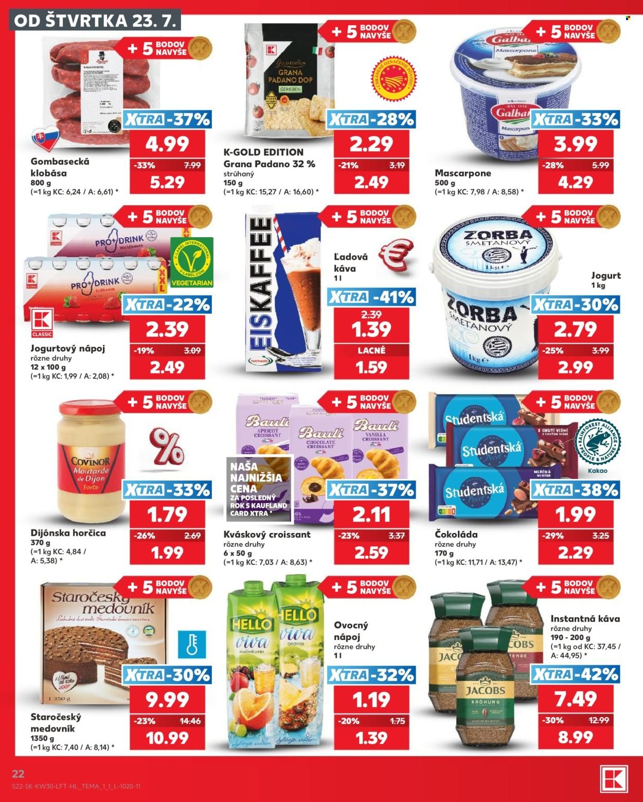 KAUFLAND leták - Od štvrtka 23.7.2026