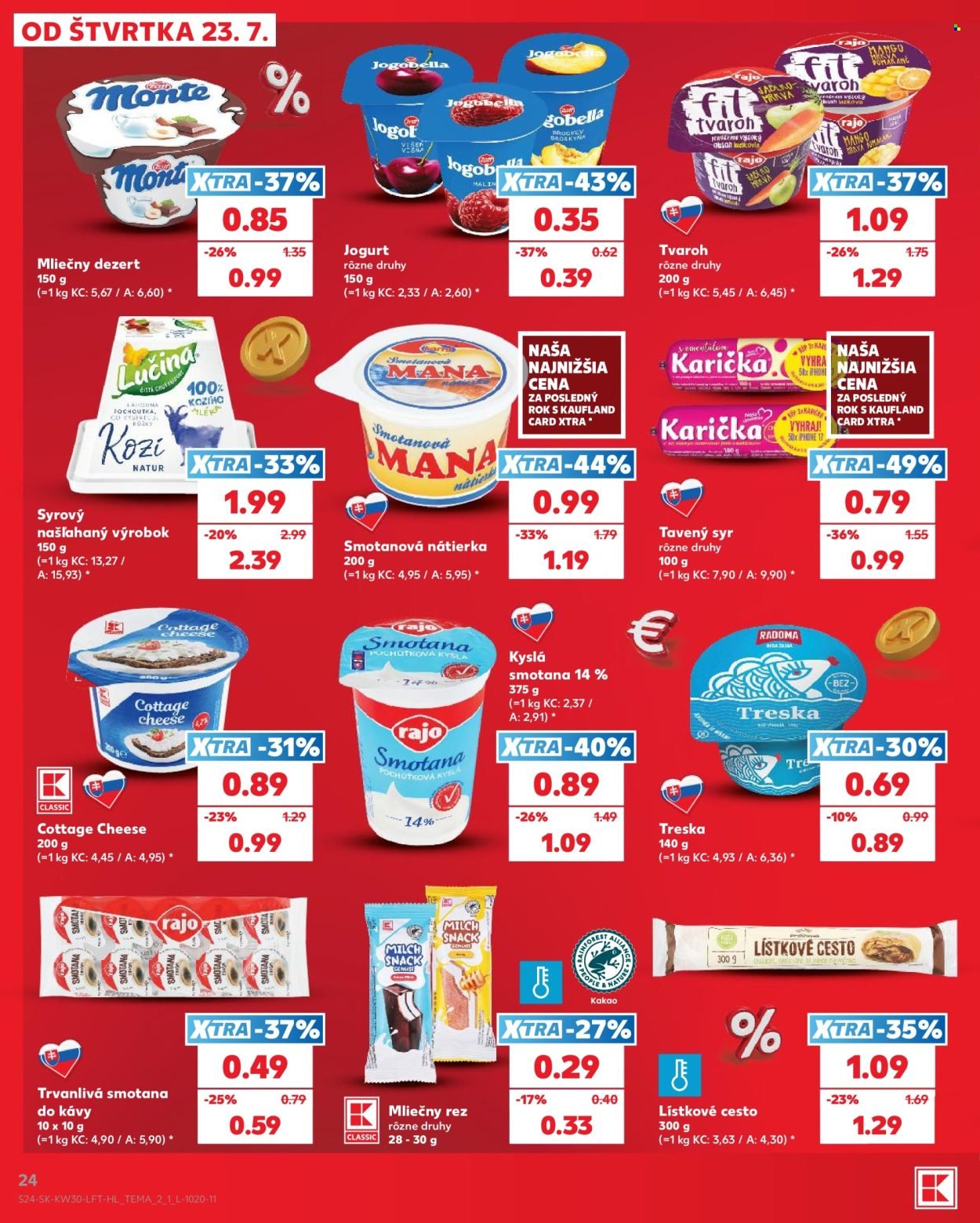 KAUFLAND leták - Od štvrtka 23.7.2026
