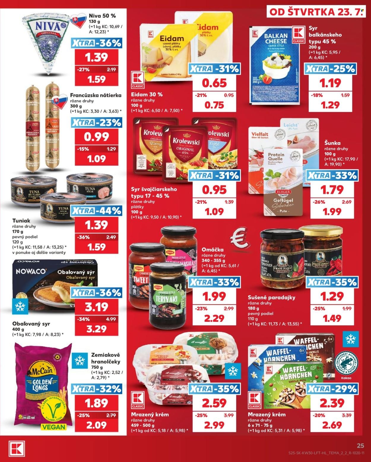 KAUFLAND leták - Od štvrtka 23.7.2026