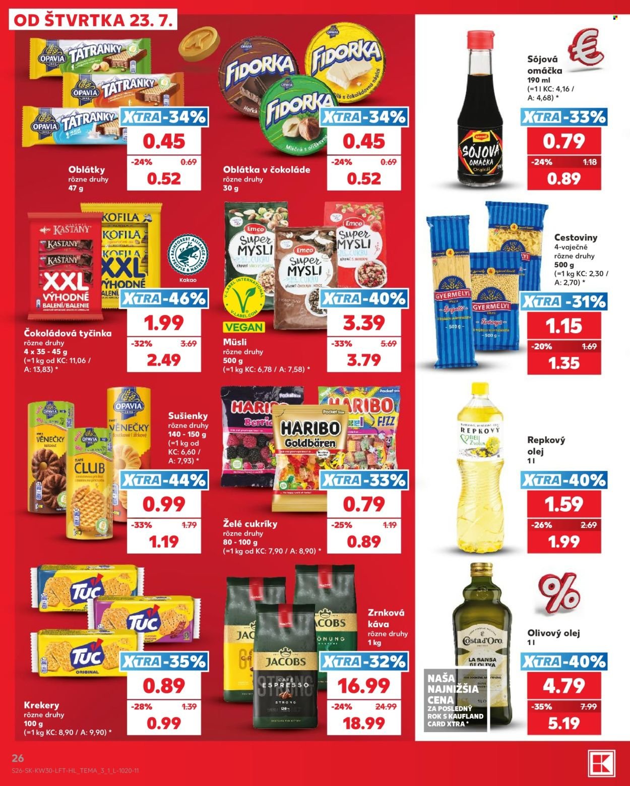 KAUFLAND leták - Od štvrtka 23.7.2026