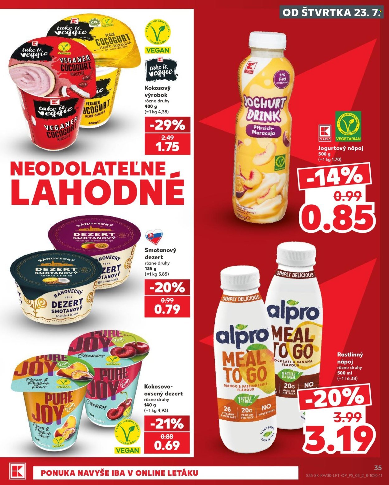 KAUFLAND leták - Od štvrtka 23.7.2026