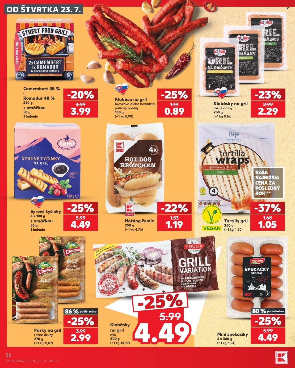KAUFLAND leták - Od štvrtka 23.7.2026