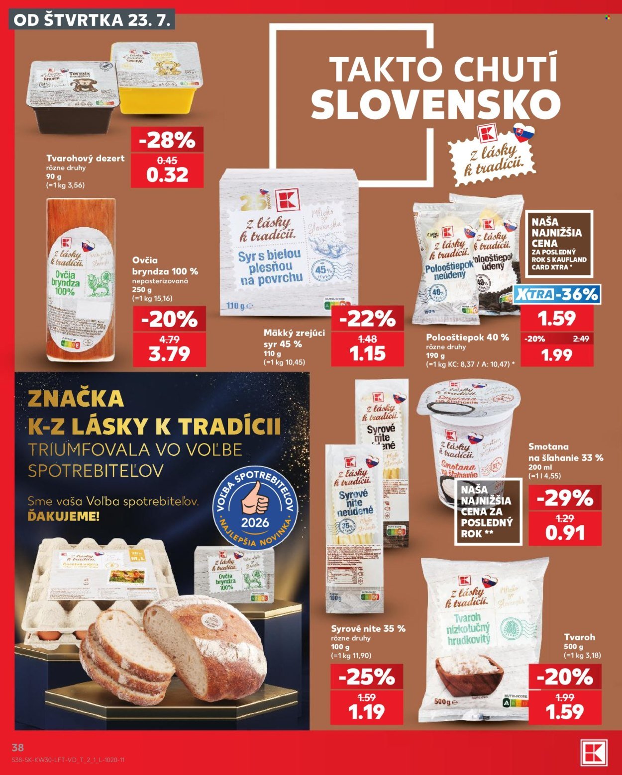KAUFLAND leták - Od štvrtka 23.7.2026