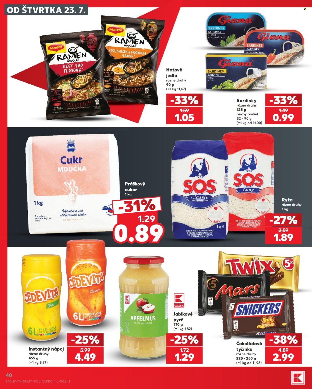 KAUFLAND leták - Od štvrtka 23.7.2026