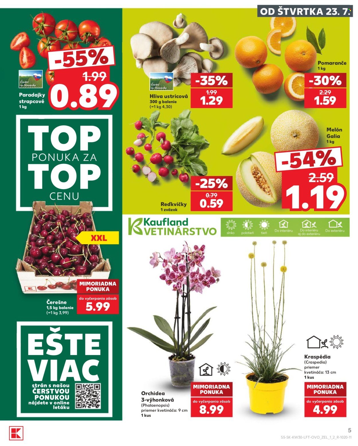 KAUFLAND leták - Od štvrtka 23.7.2026