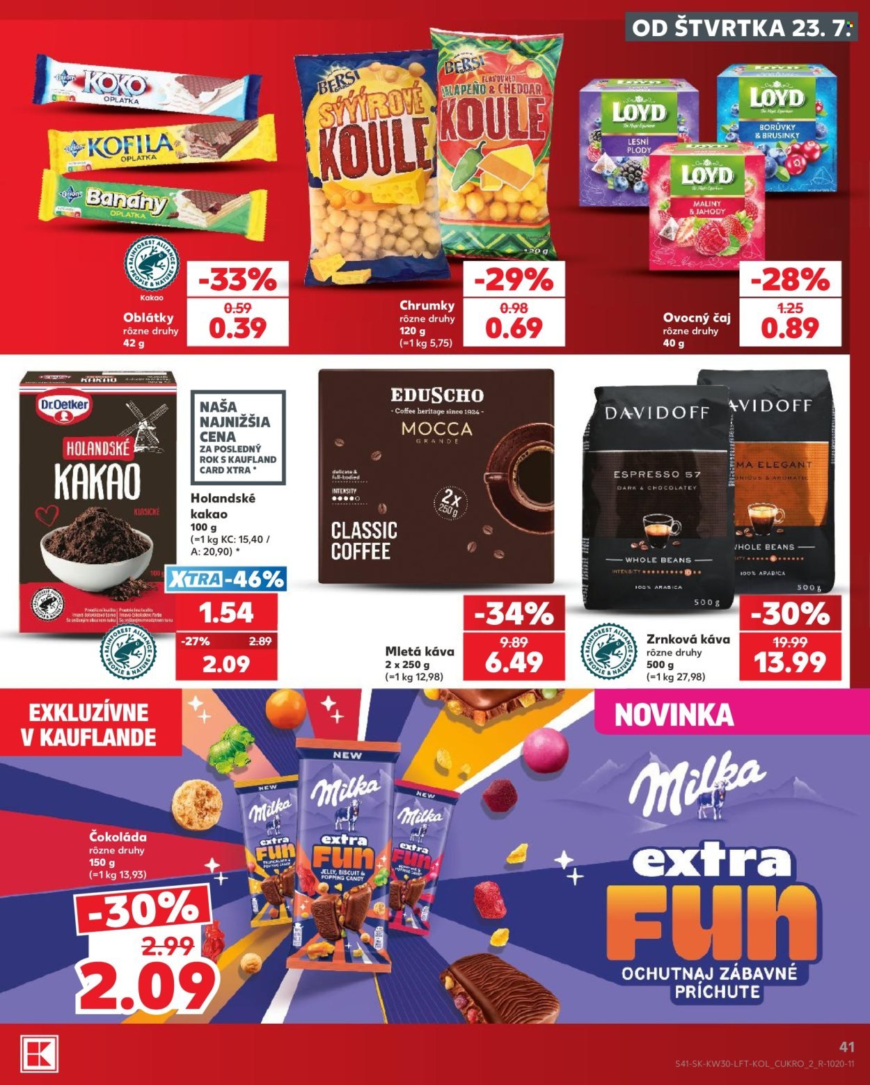 KAUFLAND leták - Od štvrtka 23.7.2026