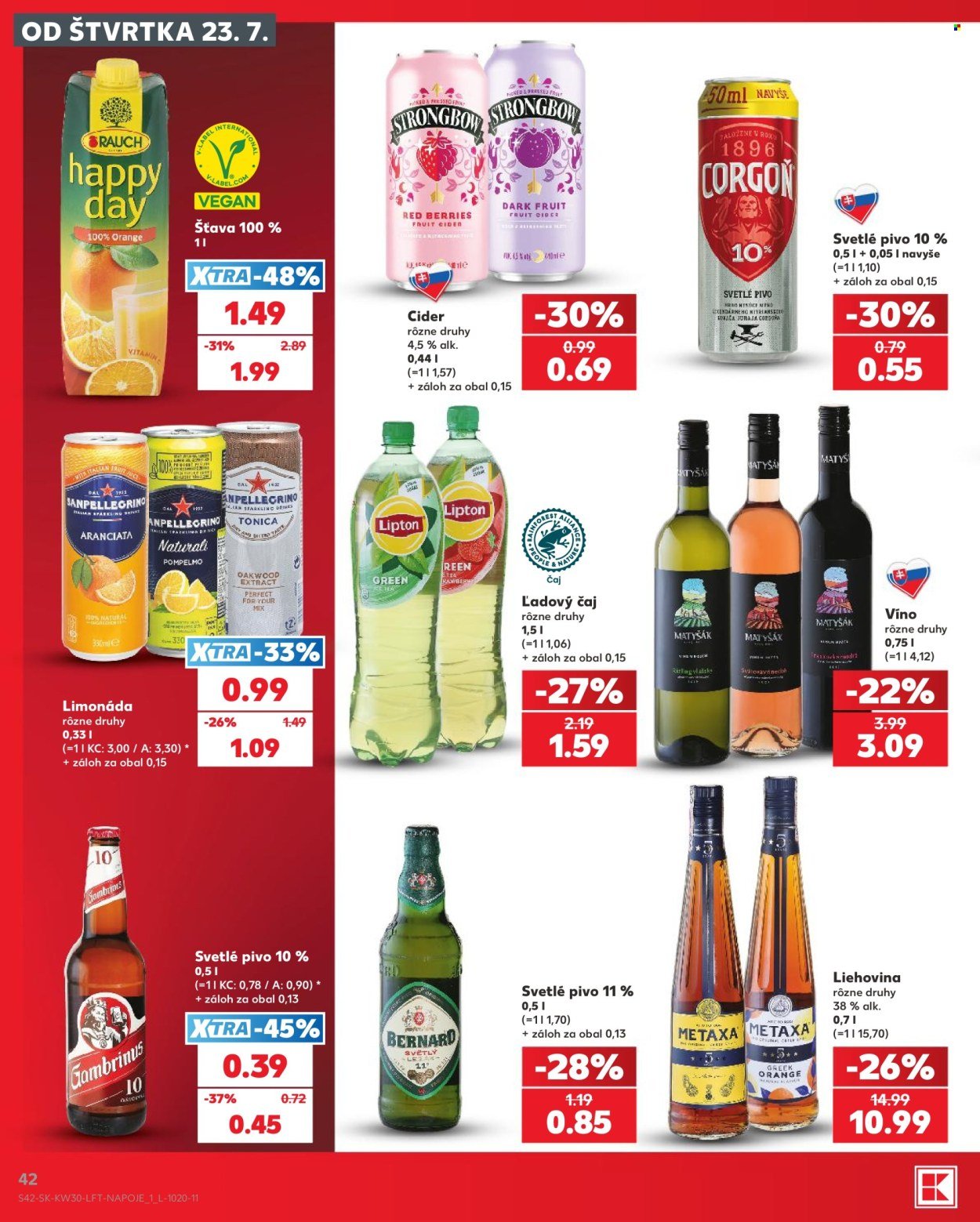 KAUFLAND leták - Od štvrtka 23.7.2026