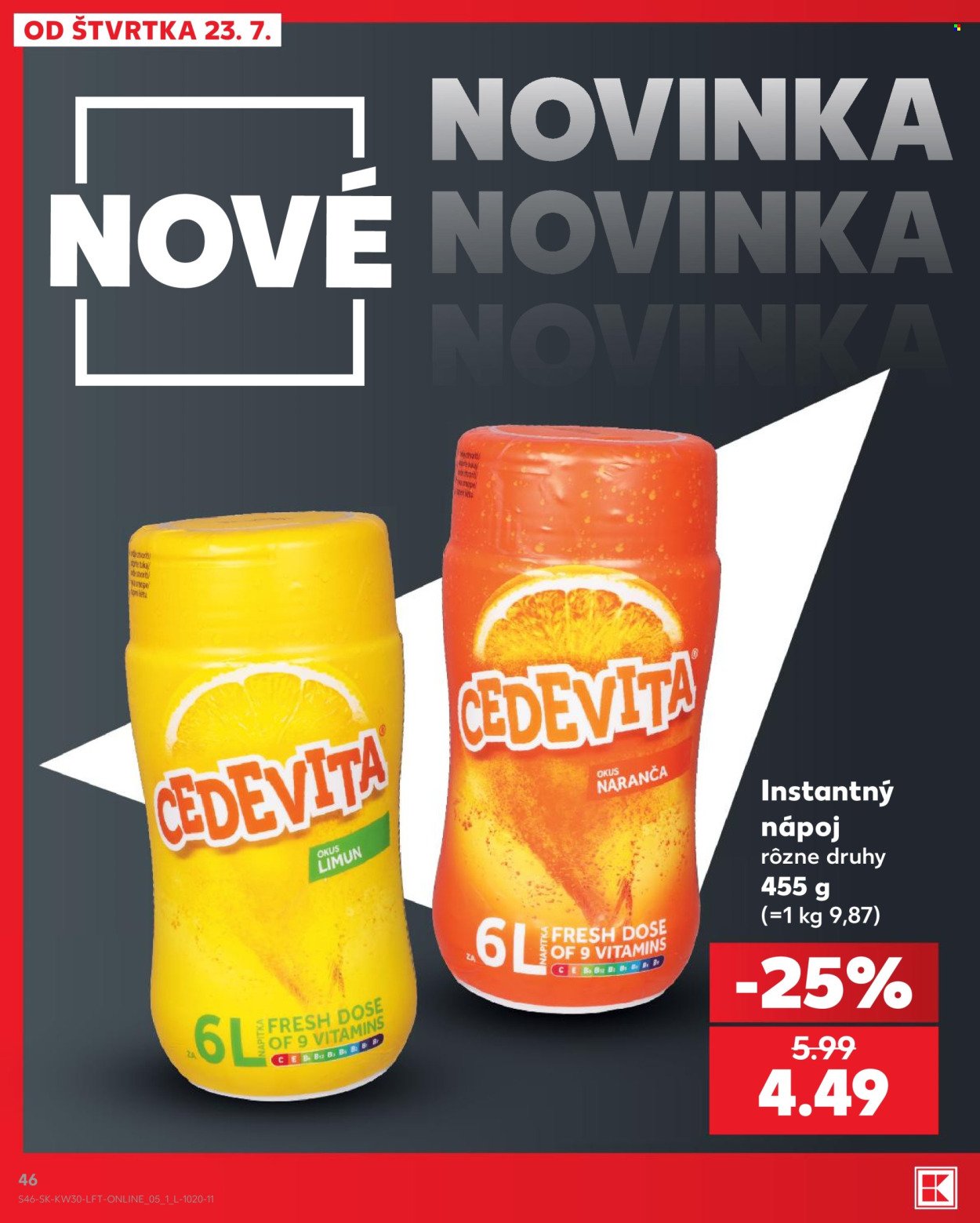 KAUFLAND leták - Od štvrtka 23.7.2026