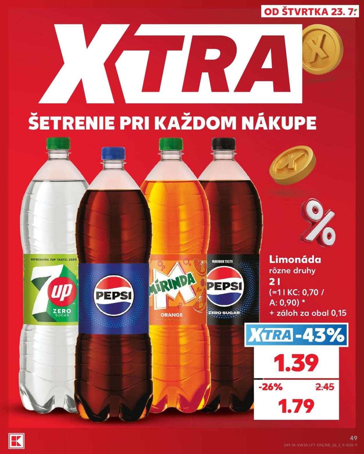 KAUFLAND leták - Od štvrtka 23.7.2026