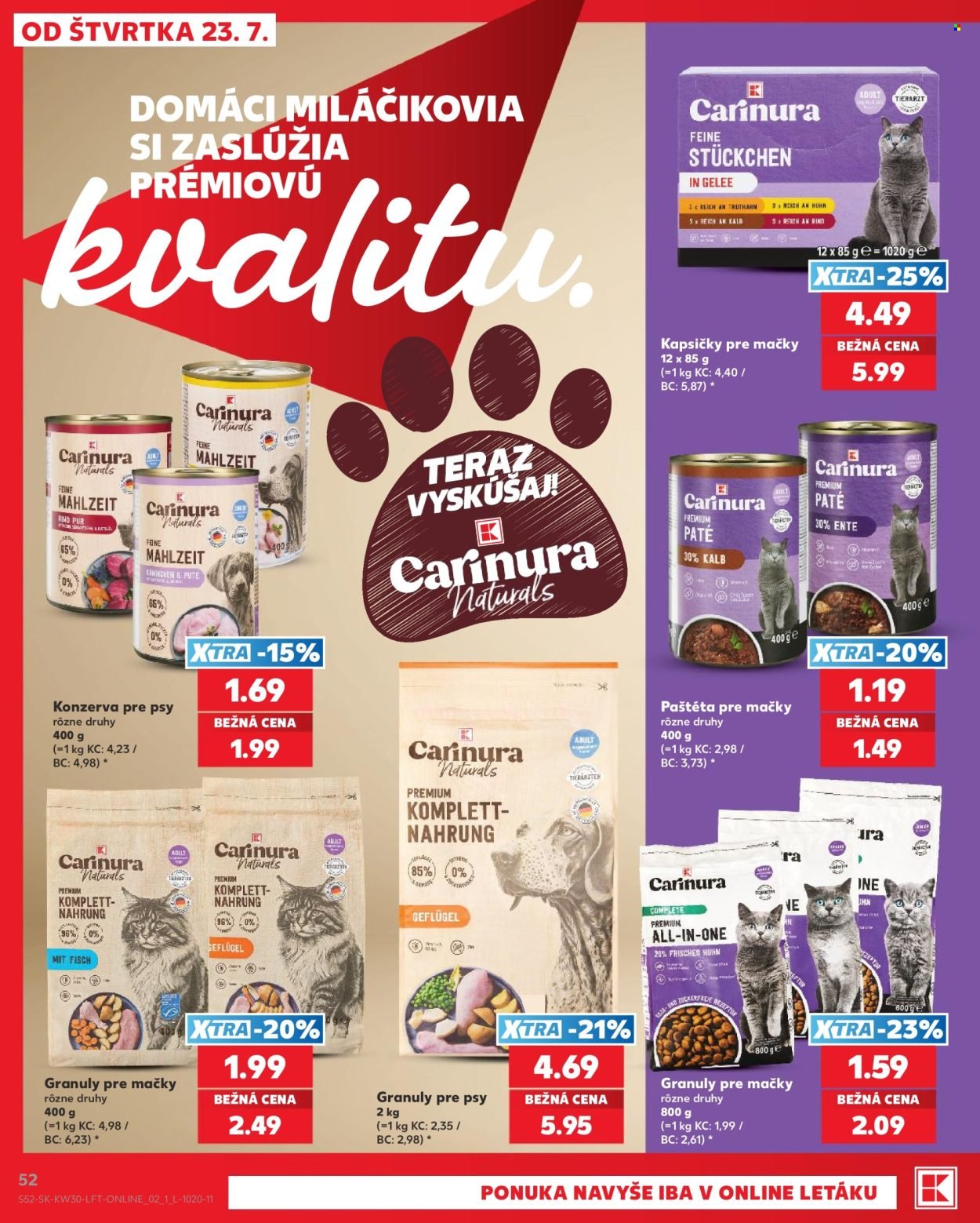 KAUFLAND leták - Od štvrtka 23.7.2026