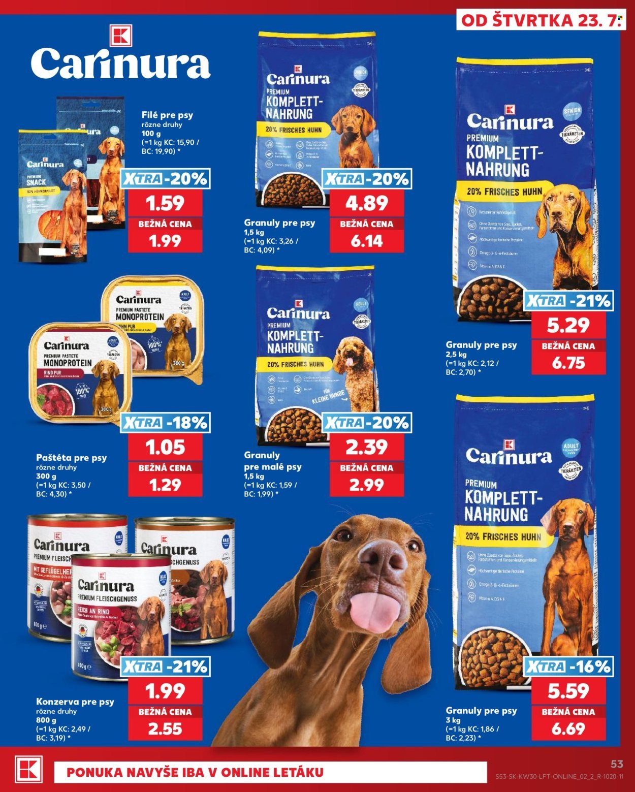 KAUFLAND leták - Od štvrtka 23.7.2026
