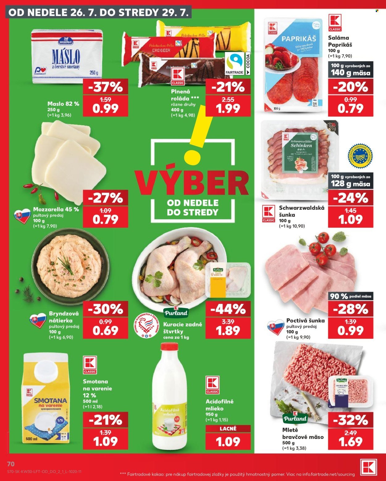 KAUFLAND leták - Od štvrtka 23.7.2026