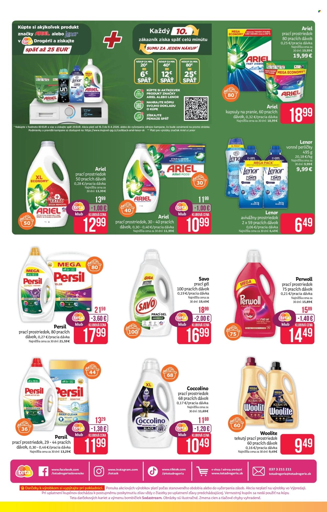 TETA DROGERIE leták - Od pondelka 16.3.2026 (2026-03-16 - 2026-03-25) | 17