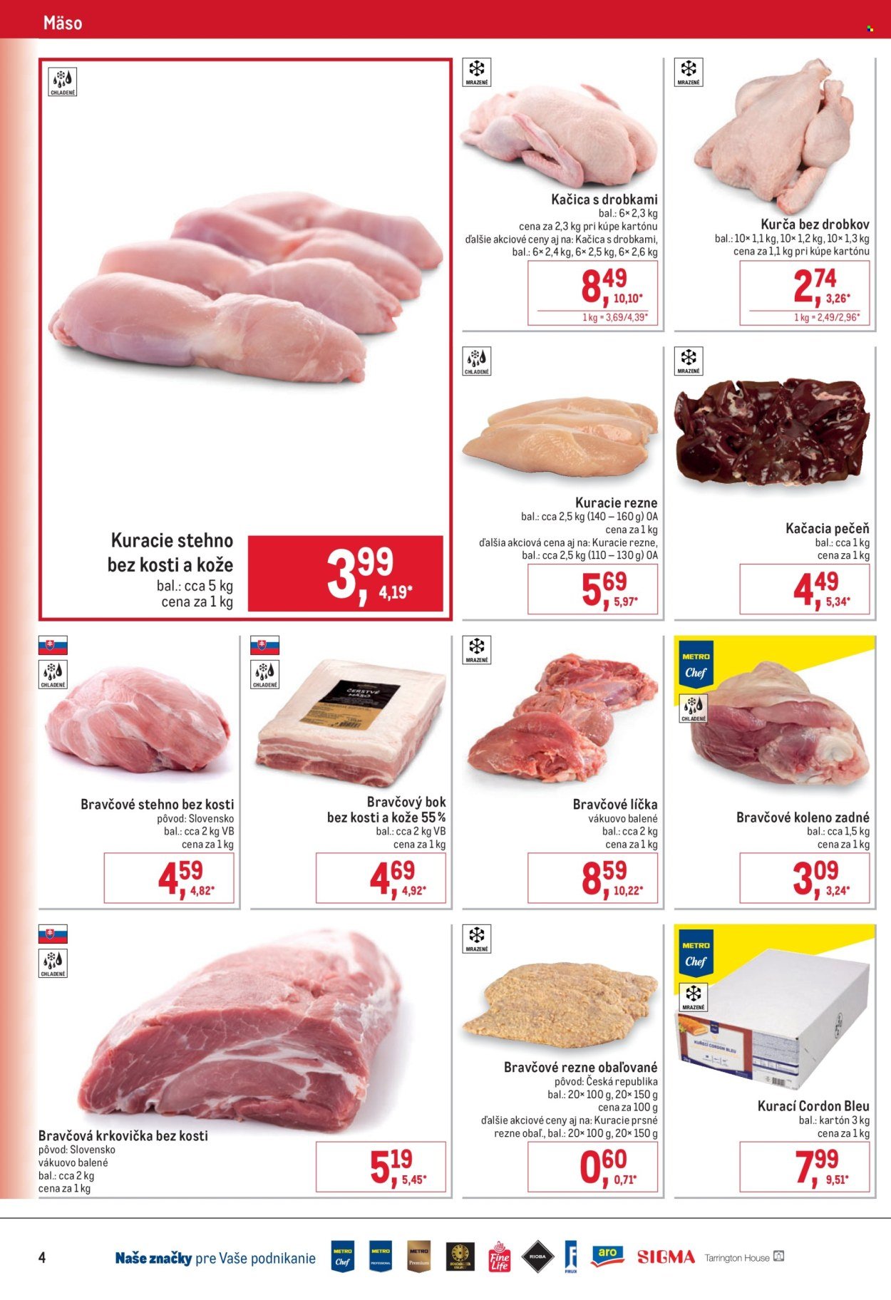 METRO leták - Gastronómia - Čerstvé potraviny (2026-01-14 - 2026-01-27) | 4