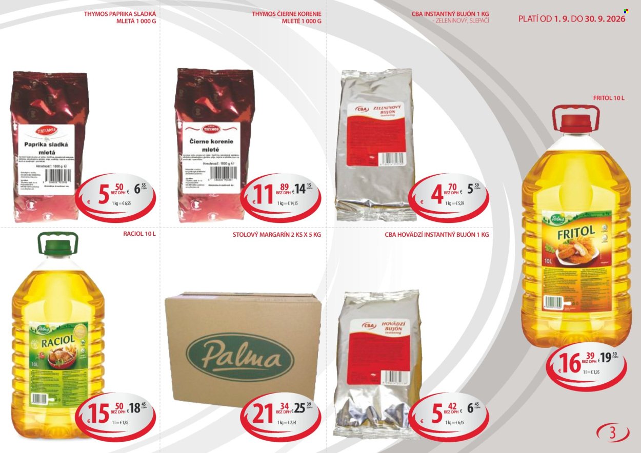 CBA KOMFOS leták - Horeca & Gastro - VEĽKOOBCHOD